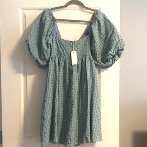 Ambiance Puff mini dress